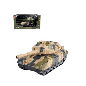 Tenk na daljinsko upravljanje, svetlo, zvuk, 1:12