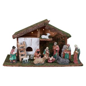 Božićno selo sa LED svetlom 47cm