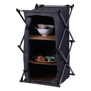 Sklopiva polica 55×55×90 cm za kampovanje