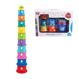 Toranj sa čašama za slaganje, 11 delova