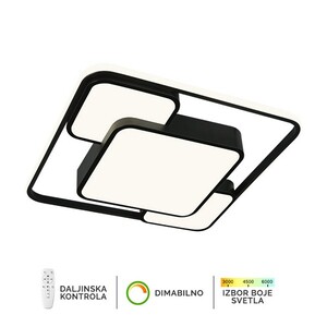 Forma LED plafonska lampa F2823-50C BK