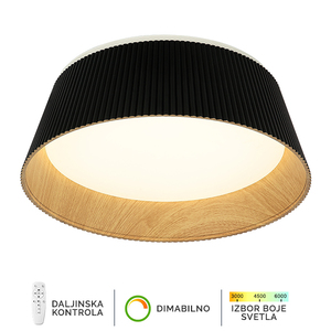 Forma LED plafonska lampa FK2003-62C BK