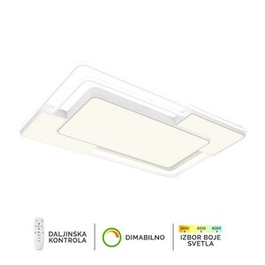 Forma LED plafonska lampa F2823-128C WH