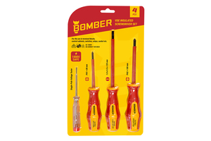 Bomber Set vde odvijača  4 kom