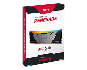 KINGSTON RAM Memorija DIMM DDR4 32GB 3200MT/s KF432C16RB2A/32 FURY Renegade RGB Black XMP