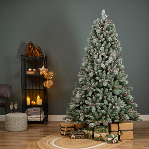 DekorDom Novogodišnja jelka windham frosted 180cm