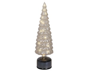 DekorDom novogodišnja dekoracija - led rotating tree 40cm 489839 - amber - kmg