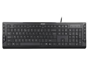 Tastatura A4 TECH KD-600 X-SLIM USB US crna