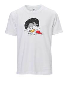 Dečija majica sa novogodišnjim printom 128