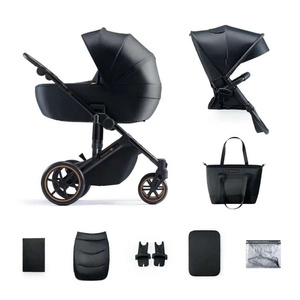 Kinderkraft KOLICA 2U1 PRIME2 SHADOW VENEZIAN BLACK KSPRIM02BLK2000
