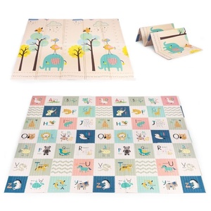 ECO TOYS Edukativna podloga za igru sa dva lica, sklopiva sa torbom 200X180 ECOEVA023