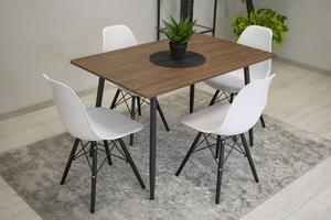 BOLZZ MILANO SET 4 STOLICE WHITE BLACK 3589_1-OSAKA-TO