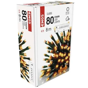 EMOS LED lanac CLASSIC 80, 8 m, D4AV02