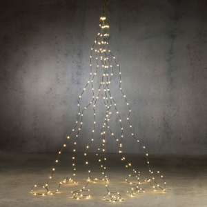 Luca Lightning LED lampice, belo svetlo, 210 cm