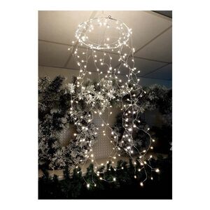 Luca Lightning klasična girlanda sa tajmerom, belo svetlo, 240 lampica