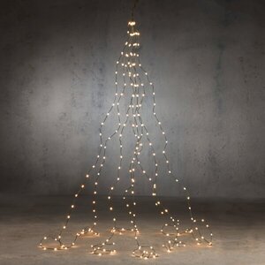 Luca Lightning LED lampice, toplo belo svetlo, 210 cm