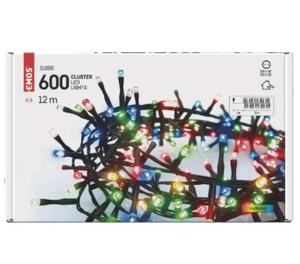 EMOS LED svetlosni lanac CLASSIC 600, 12 m, D4BM03