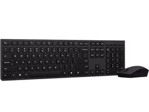 Tastatura Lenovo Professional Wireless Rechargeable Keyboard and Mouse Combo AI - US English