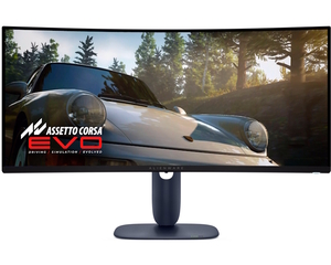 Monitor DELL Alienware 34 AW3425DW, UWQHD, OLED, 0.03s, 240Hz, HDMI, DP, USB-C, FreeSync, G-Sync, VESA, Gaming, zakrivljeni