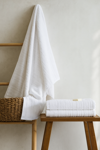 Dekordom Peškir natur 70x130 - white 025439