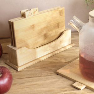 Dekordom Daska za sečenje set 4pcs bambou 26x18 - hml 044307