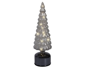 Dekordom Novogodišnja dekoracija - led tree 35cm 489834 - grey - kmg 044487