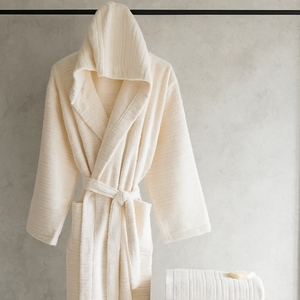 Dekordom Bade mantil natur l/xl - ivory 025452