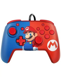 Nintendo Switch Faceoff Deluxe Controller + Audio - Mario