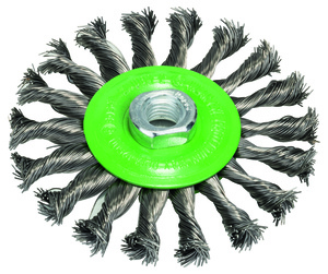 BOSCH Pločaste žičane četke s pletenom žicom Heavy for Inox za ugaone brusilice 2608622106