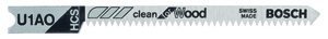 BOSCH Listovi ubodne testere U 1 AO Clean for Wood 2608637724