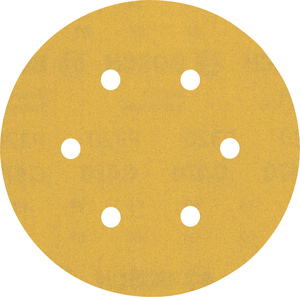 BOSCH Brusni papiri sa 6 rupa EXPERT C470 za ekscentrične brusilice 2608900820