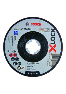 BOSCH Rezne ploče Expert for Metal X-LOCK s ravnim središtem 2608619254
