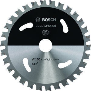 BOSCH Listovi kružne testere Standard for Steel za akumulatorske ručne testere 2608837746