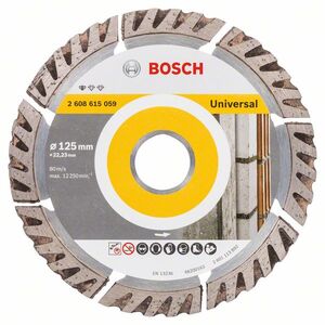 BOSCH Dijamantna rezna ploča Standard for Universal 125x22.23 2608615059
