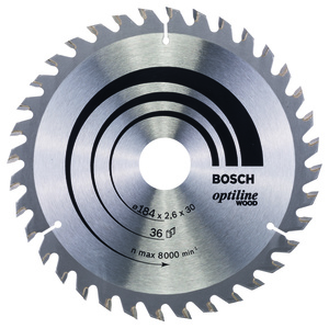 BOSCH Listovi kružne testere Optiline Wood za ručne testere 2608640611