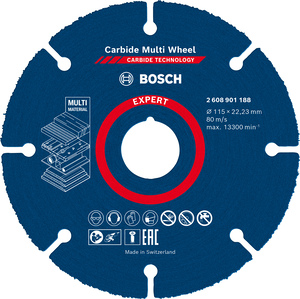 BOSCH Rezne ploče EXPERT Carbide Multi Wheel 2608901188