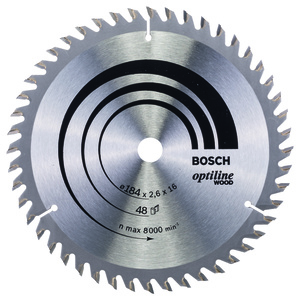 BOSCH Listovi kružne testere Optiline Wood za ručne testere 2608641181