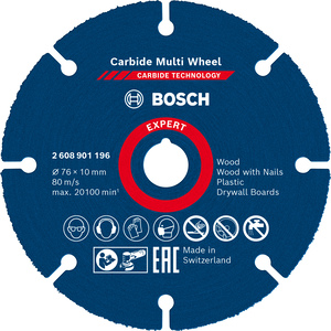 BOSCH Rezne ploče EXPERT Carbide Multi Wheel 2608901196