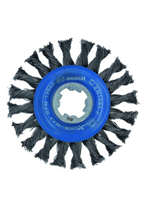 BOSCH Pločaste žičane četke s pletenom žicom Heavy for Metal za X-LOCK ugaone brusilice 2608620731