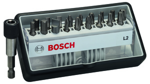 BOSCH Setovi Extra Hard bitova odvrtača – Robust Line PZ, PH, T 2607002568