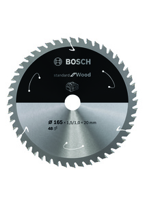 BOSCH Listovi kružne testere Standard for Wood za akumulatorske ručne testere 2608837687