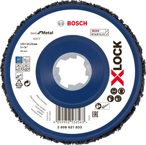 BOSCH Brusni diskovi za ugaone brusilice N377 SCM X-LOCK 2608621833