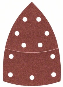 BOSCH 10 delni set brusnih listova G120, 102x62/93 mm 2609256A64