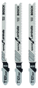 BOSCH Setovi od 3 lista ubodne testere Special for Laminate s T-prihvatom 2608636429