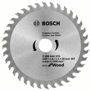 BOSCH List kružne testere - ECO For Wood 130x1,8/1,1x20 36 zubaca 2608644370