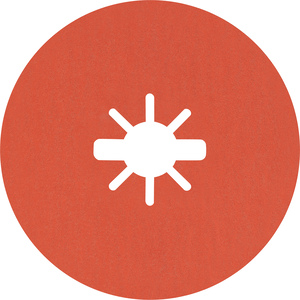 BOSCH Ploče ojačane keramičkim vlaknima EXPERT R782 Prisma Ceramic Fibre Disc X-LOCK 2608621807