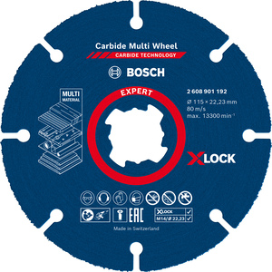 BOSCH Rezne ploče EXPERT Carbide Multi Wheel X-LOCK 2608901192