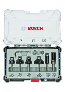 BOSCH Set glodala 6 komada Trim&Edging 6mm prihvat 2607017468