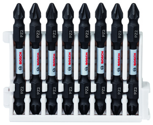 BOSCH Dvostrani bitovi odvrtača Impact Control, PZ-PZ 2608522338