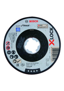 BOSCH Rezne ploče Expert for Metal X-LOCK s ravnim središtem 2608619252